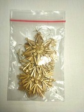 Weihnachtliche Deko-u. Bastelmaterialien,Strohsterne ,aus Hobbyauflösung