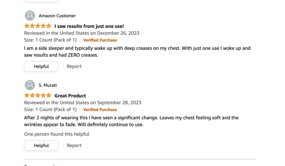 Almohadillas de silicona reutilizables antiarrugas y antienvejecimiento para pecho SKIN SAUVAGE. Pack 2 Foto 4 de 4