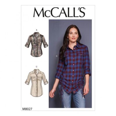 McCalls Schnittmuster 8027 E5 (14-16-18-20-22)