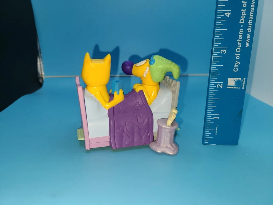 Burger King Kids Club Nickelodeon CatDog Wacky Waker Upper 1999 de colección Foto 3 de 4