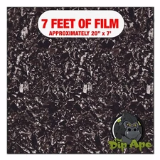 Hydrographic film Forged Carbon Fiber hydro dipping 7' x 20" hydro dip