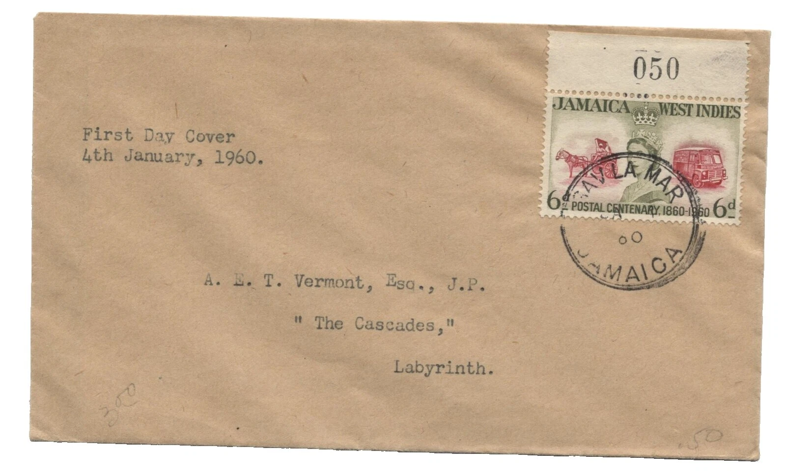 Used British Colonies & Territories First Day Cover Stamps