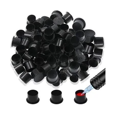 Autdor Ink Caps Cups Medium - 1000Pcs Tattoo Caps Cups with Base Disposable P...