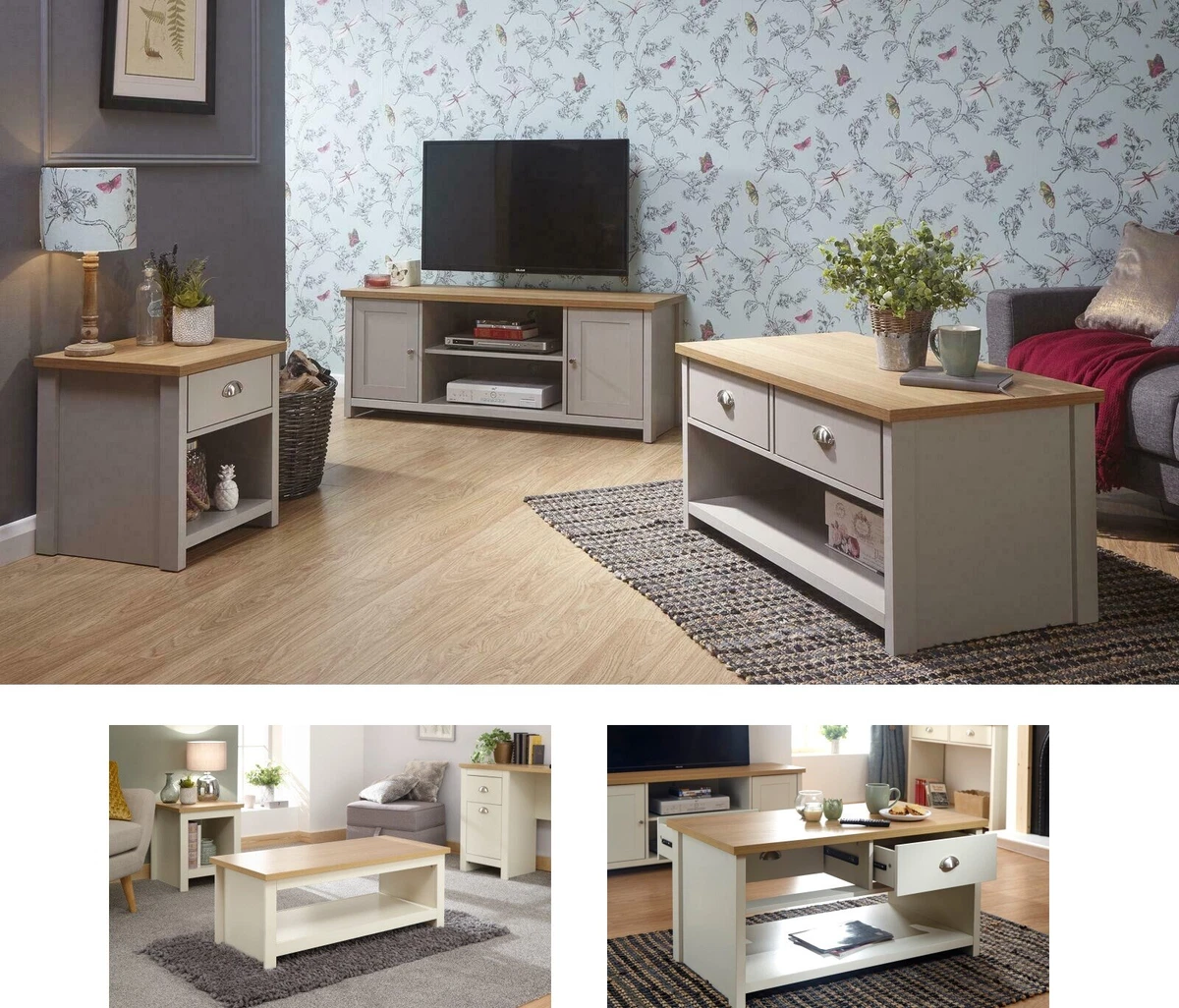 Cream cabinets for living sales room