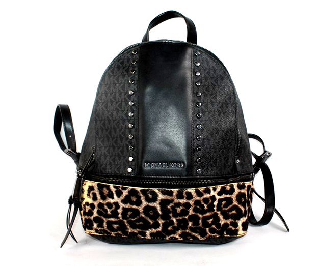 Medium Backpack Leopard Print Michael Kors Backpack MICHAEL KORS
