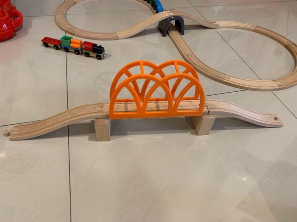 IKEA LILLABO Juego de 5 Puentes de Tren