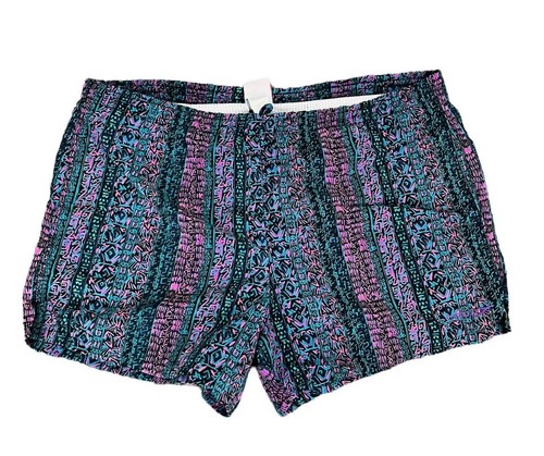 Vintage 90er Speedo Tribal Print Badehose Shorts XL