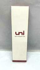 uni USB-C to DisplayPort Cable , 6 ft. - NEW