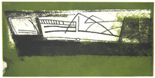 Alexander Mackenzie [1923-2002] - etching 1 - St Ives artist - signed