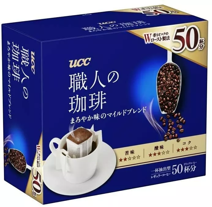 UCC Japan Instant Drip Coffee Mild Blend 50 packs eBay