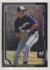 2015 Bowman Asia Exclusive Black Wave Refractor Taylor Williams #BCP115 3e3