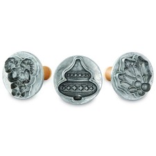 Set di timbri per biscotti di Natale 3D Nordic Ware (3 pezzi)