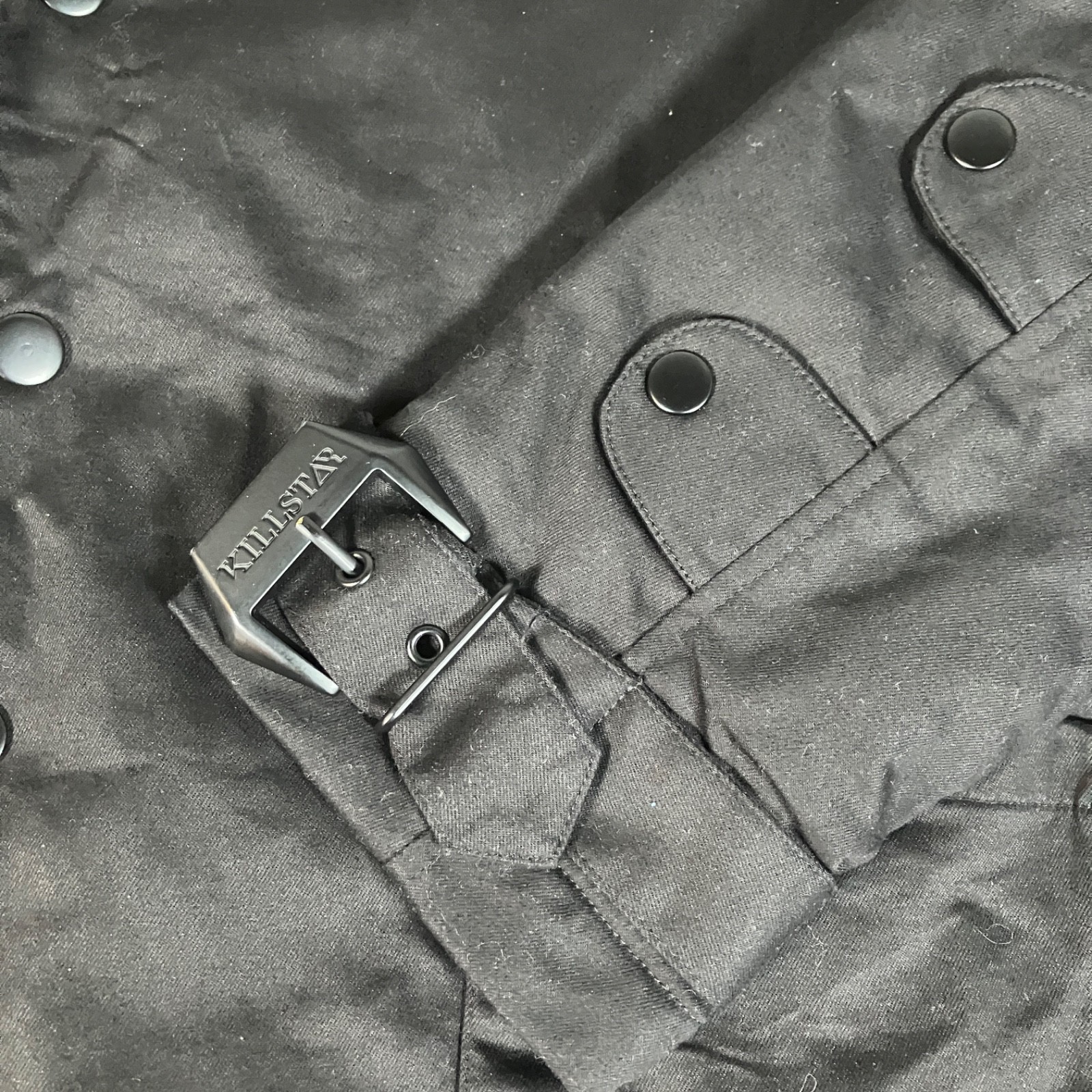 Killstar Heavyweight Large Full Zip Jacket Black … - image 3