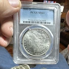 1880 Morgan Silver Dollar New Orleans Mint $1 Business Strike 0.9 Fine PCGS MS61