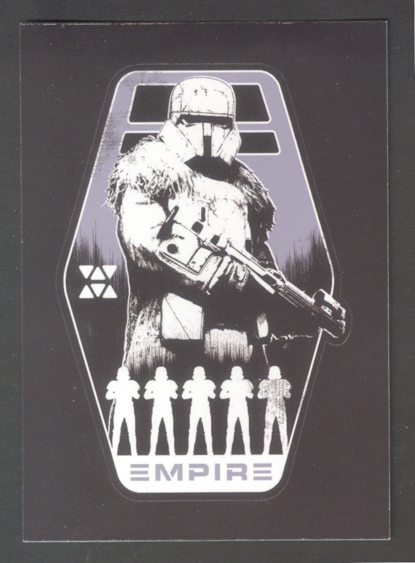 The Galactic Empire (#CS-3) | 2018 Star Wars Solo | Character Stickers | NM