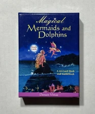 Magical Mermaids & Dolphins Oracle Cards 44-Card Deck & Guide Complete CIB