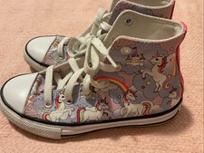 Converse All Star Chuck Taylor Unicorn Castle Pink High-Top Sneakers Sz 13.5