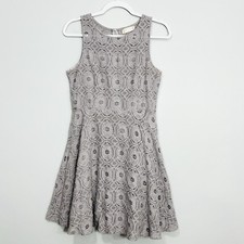 Altar’d Altered State Dress Size Large Lavender Lace Eyelet Sleeveless Womens
