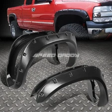 [4Pcs] For 02-09 Dodge Ram 1500-3500 Pocket-Riveted Weel Fender Flares Protector