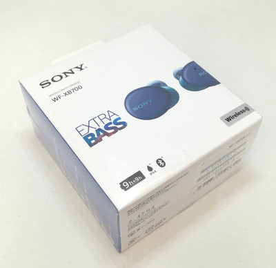 SONY WF-XB700 Blau Bluetooth Wireless Kopfhörer EXTRA BASS NEU