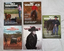 Lot of 5 Clinton Anderson ‘No Worries Journal’ Horse Training 2013/2014