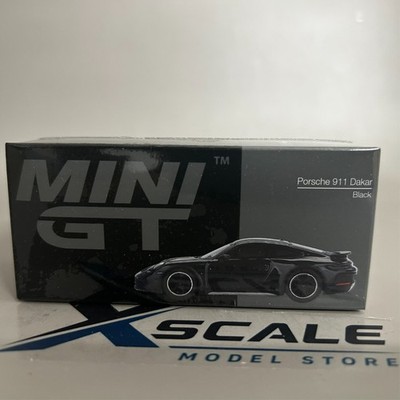 MINI GT PORSCHE 911 DAKAR SCHWARZ 1/64 *KOMBIPORTO*