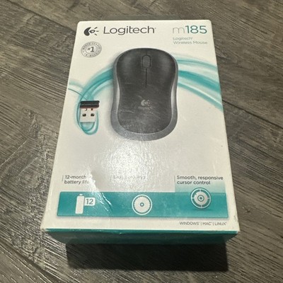 Logitech M185 Wireless Mouse BRAND NEW SEALED FREE SHIPPING