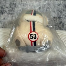 Disney Store Herbie The Love Bug Bean Bag Plush Vw Beetle 53 Vintage New Disney Store Herbie The Love Bug Bean Bag Plush Vw Beetle 53 Vintage New