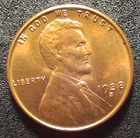 1938-S  Brilliant UNC Lincoln Wheat Small Cent Bronze RD  Business Strike .