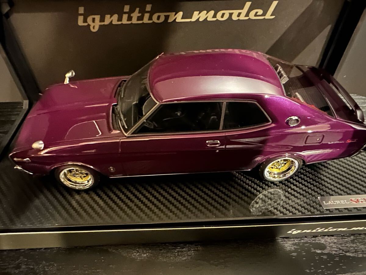 1/18 Ig0623 Nissan Laurel 2000Sgx C130 Purple Ignition Model | eBay