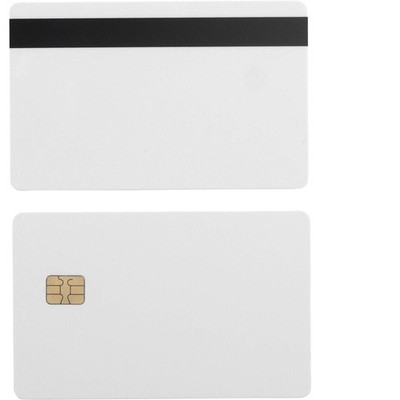 Durable HiCo Magnetic Stripe Cards - Safe, Versatile 10 Pack for IDs & Payments
