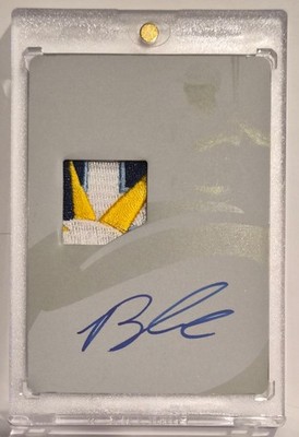 1/1 2019 Panini Immaculate Brandon Lowe WORN LOGO PATCH + ON CARD AUTO RPA RC