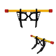 Gold Red Aluminum Engine Guard Fits Harley 2018-25 Softail Standard, Street Bob