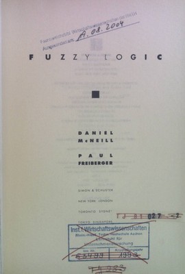 Fuzzy Logic. McNeill, Daniel and Paul Freiberger: