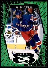 1998-99 UPPER DECK UD CHOICE GREEN STARQUEST WAYNE GRETZKY NEW YORK RANGERS #SQ1