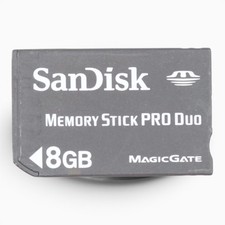 SanDisk Memory Stick Pro Duo 8GB Memory Card