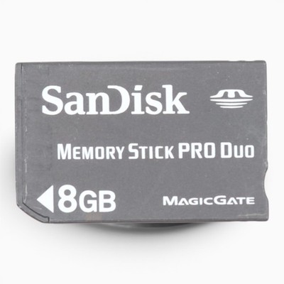 SanDisk Memory Stick Pro Duo 8GB Speicherkarte card