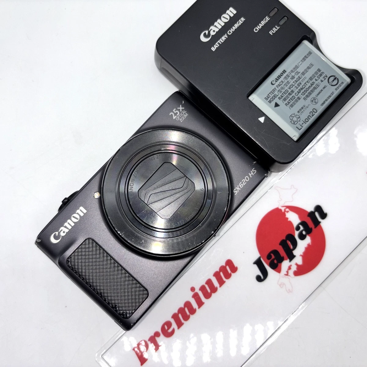Canon PowerShotSX620 HS 20.2 MP 25x充電器付き Canon PowerShotSX620 HS 20.2 MP 25x充電器付き Canon PowerShot