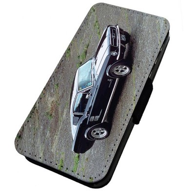 Bedruckte Flip Handyhülle iPhone, Samsung & Huawei Sportwagen Mustang Fastback