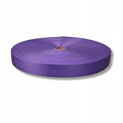 Polypropylene Webbing 30mm 50m Violet for Bags, Backpacks, Banners