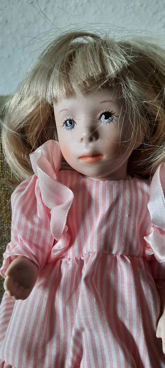 Puppe "Liesel/Sonntag" von Sylvia Natterer, Franklin Mint Heirloom Doll