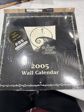 2005 Nightmare Before Christmas Wall Calendar