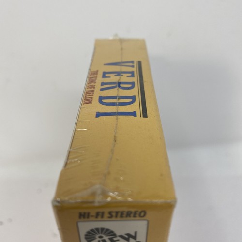 VERDI (The King Of Melody) VHS Tito Gobbi View Video Opera Series New Sealed - Foto 5 di 6