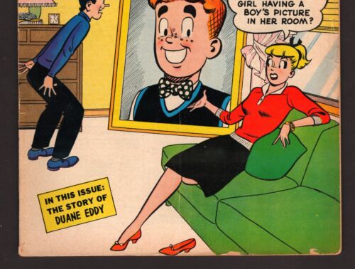 Archie's Joke Book Magazine 48 November 1959 High Mid-Grade - 第 5/6 張圖片