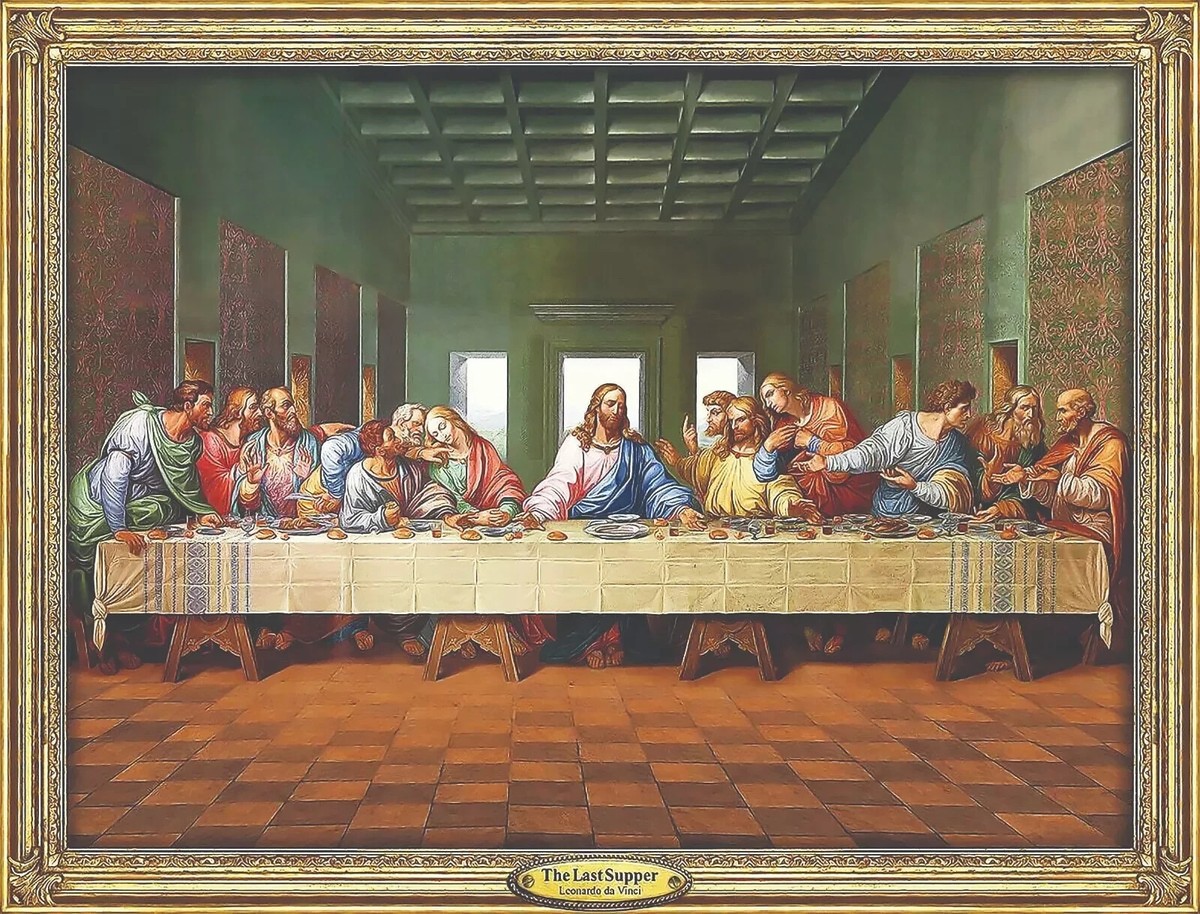 Last Supper Of Jesus Leonardo Da Vinci