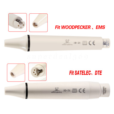 2x Dental Ultrasonic Scaler Detachable Handpiece Fit DTE SATELEC Sandent In USA - Foto 3