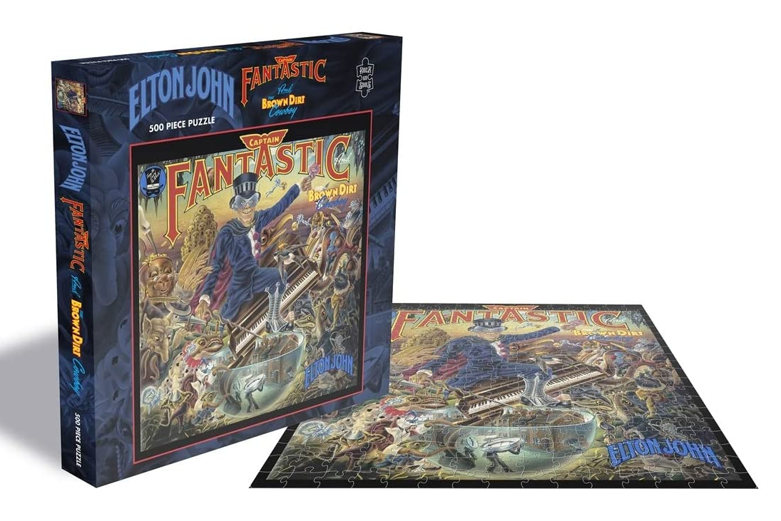 Elton John Captain Fantastic 500 piece jigsaw puzzle 410mm x 410mm (ze)