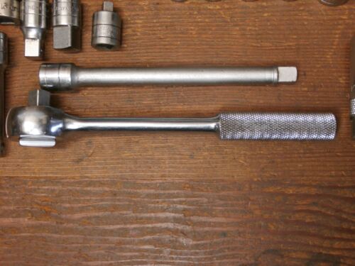 Vintage "S-K WAYNE" 3/8" SAE 18 piezas Juego de enchufes mixtos 3/8" - 7/8" - Imagen 11 de 20