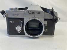 Canon FT QL 35MM Film SLR Camera Body Only UNTESTED AS-IS
