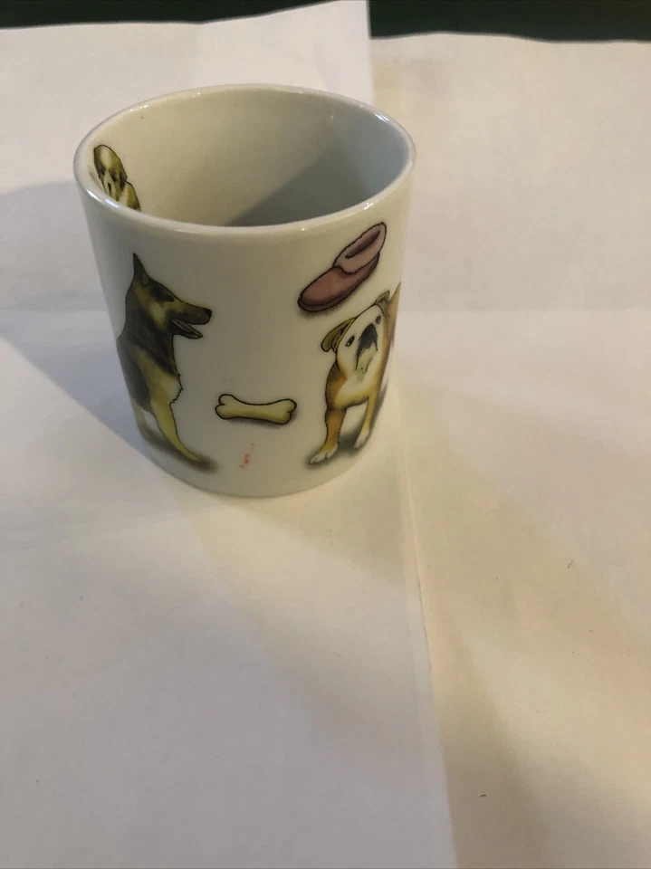 "Mini taza China para perros 2 1/8"" mejor amigo Paul Casdew" Foto 3 de 4